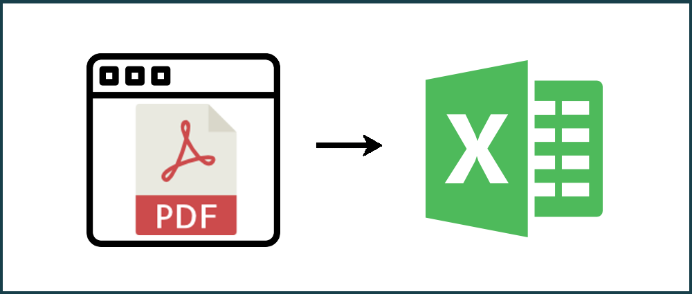 How to convert a PDF to Excel from a website URL