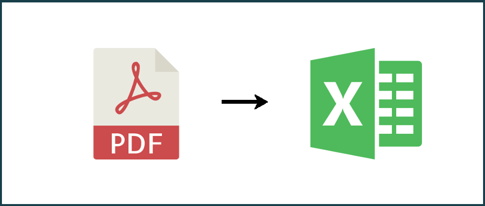 How to convert PDF to Excel
