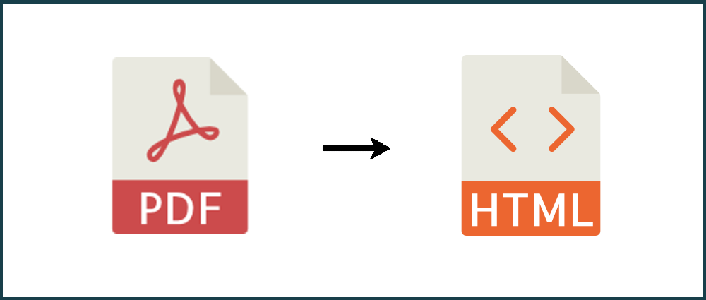 How to convert PDF to HTML