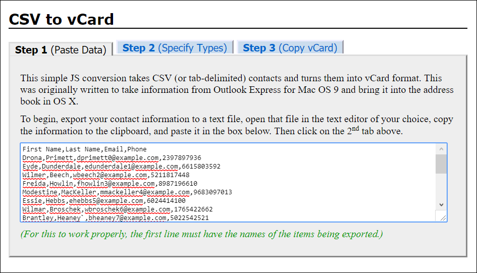 how to convert a pdf to contacts vcard pdftables vcf file